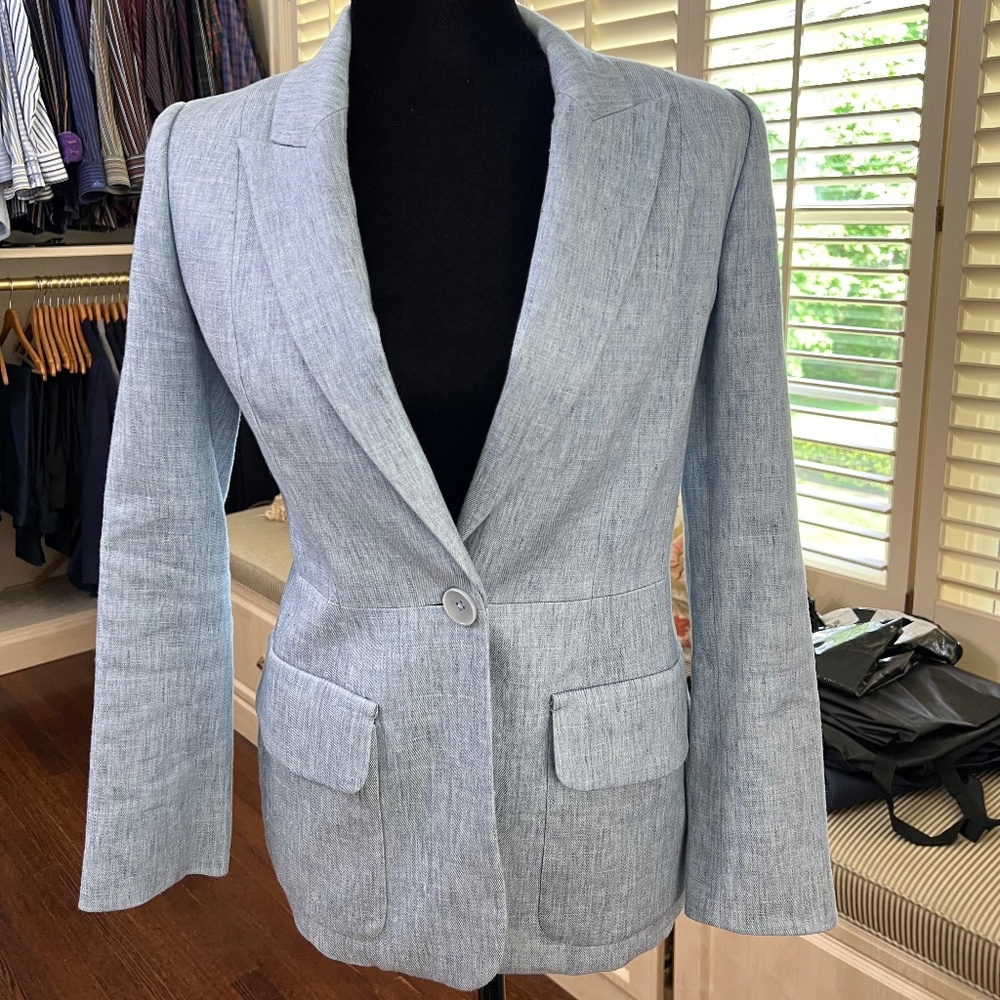Linen blazer